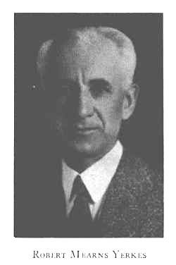 Robert Yerkes Classics in the History of Psychology Yerkes 1930