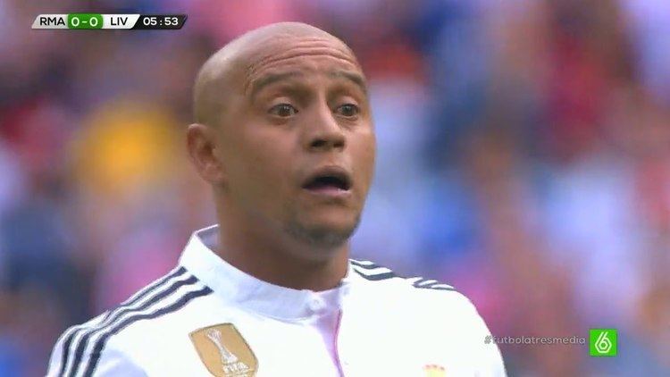 Roberto Carlos Roberto Carlos vs Liverpool Legends Home 14062015 HD 720p YouTube