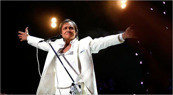 Roberto Carlos (singer) Roberto Carlos Brazil39s Pop Giant Visits Radio City