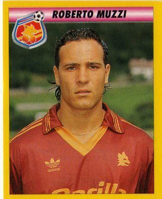 Roberto Muzzi AS ROMA Roberto Muzzi 242 MERLIN Calcio 94 Italian Serie