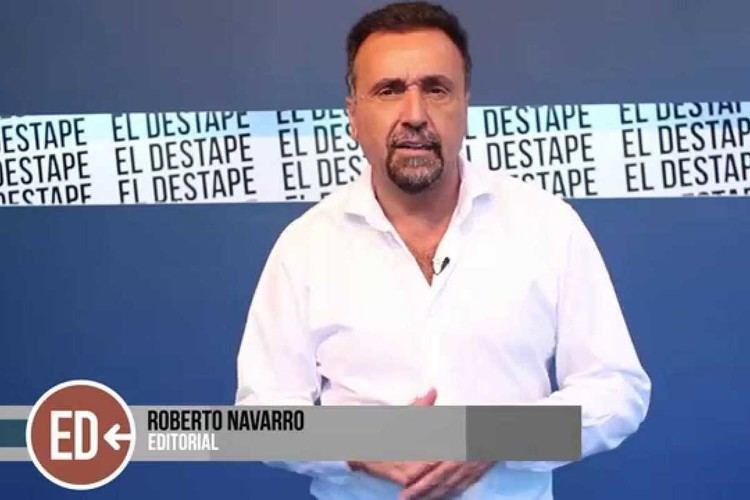 Roberto Navarro El periodista Roberto Navarro denunci apriete del PRO