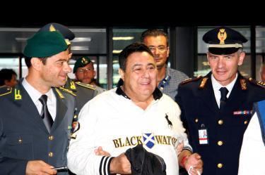 Roberto Pannunzi Fugitive cocaine smuggler returned to Italy Taipei Times