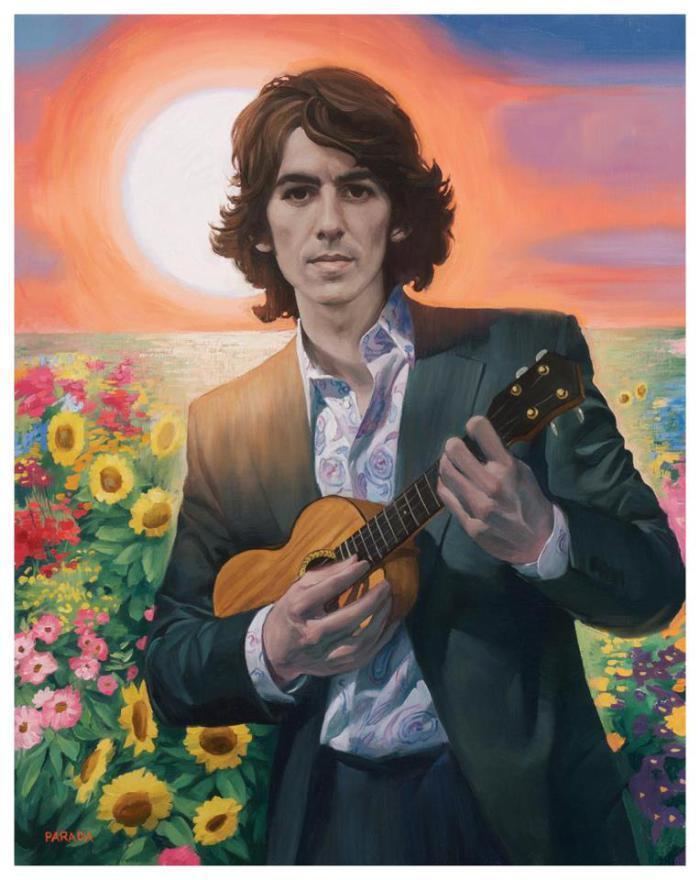 Roberto Parada George Harrison Portrait by Roberto Parada ILLUSTRATION AGE