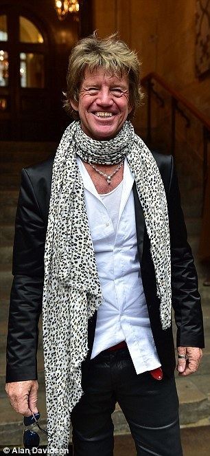 Robin Askwith Robin Askwith unrecognisable as he attends memorial service for