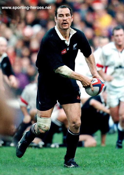 Robin Brooke Robin BROOKE International rugby matches for The All Blacks New