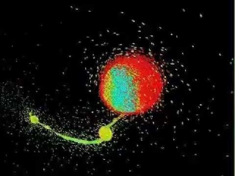 Robin Canup Animation of potential lunarforming impacts by Robin M Canup