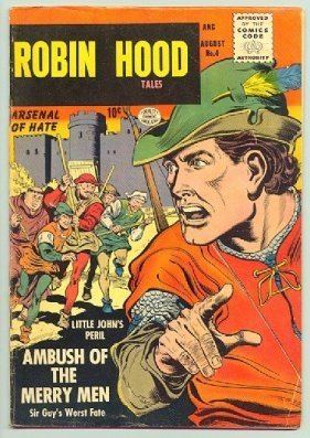 Robin Hood (DC Comics) Robin Hood Tales 19561958 Robin Hood Spotlight of the Month