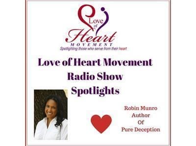 Robin Munro Love of Heart Movement Radio Show Spotlights Author Robin Munro 02