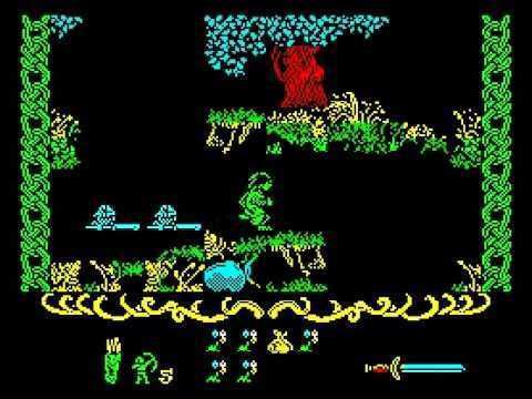 Robin of the Wood Robin of the Wood Walkthrough ZX Spectrum YouTube