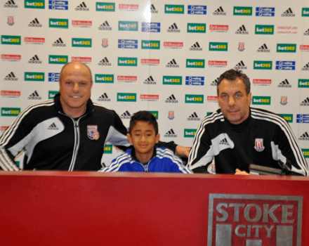 Robin van der Laan RVDL Player Signed by EPL Stoke City Academy insoccerca