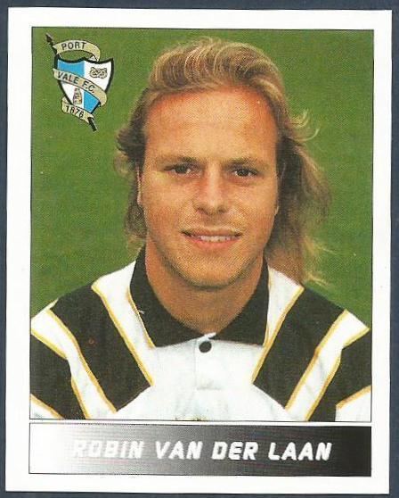 Robin van der Laan PANINI FOOTBALL LEAGUE 95 213PORT VALEROBIN VAN DER LAAN eBay