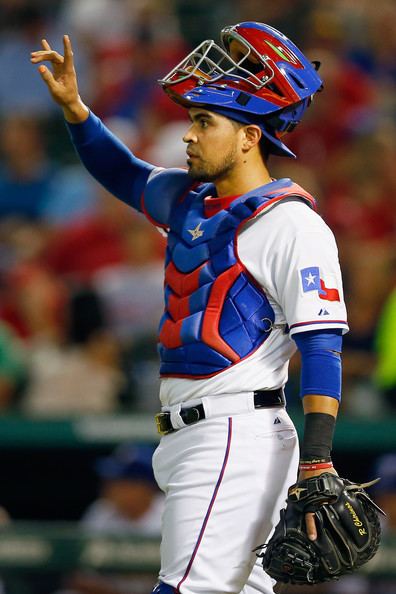 Robinson Chirinos Robinson Chirinos Pictures Oakland Athletics v Texas