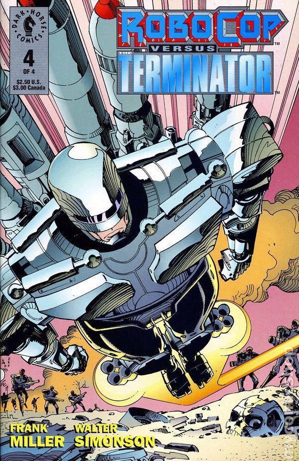 RoboCop Versus The Terminator (comics) Robocop vs Terminator 1992 comic books