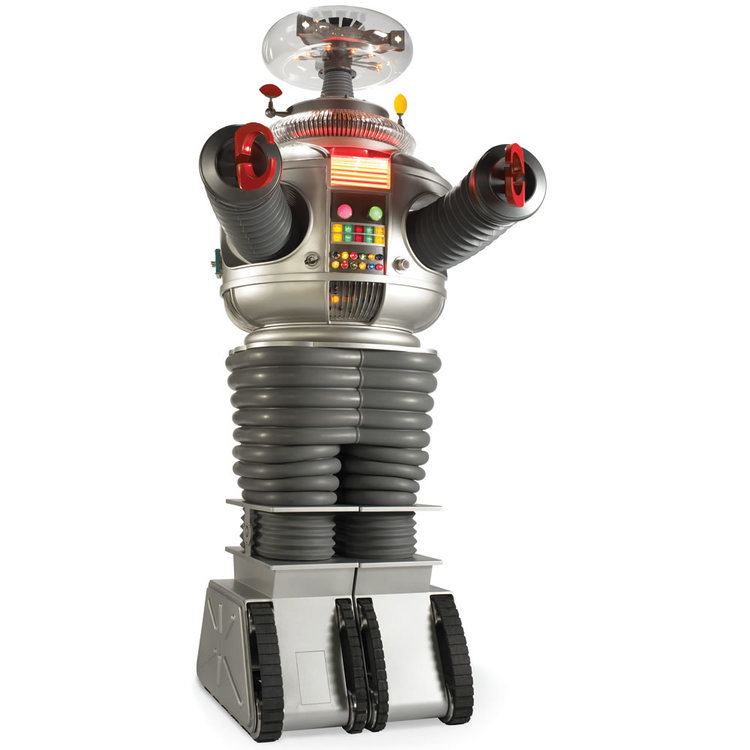 Robot B-9 The Genuine Lost In Space B9 Robot Hammacher Schlemmer