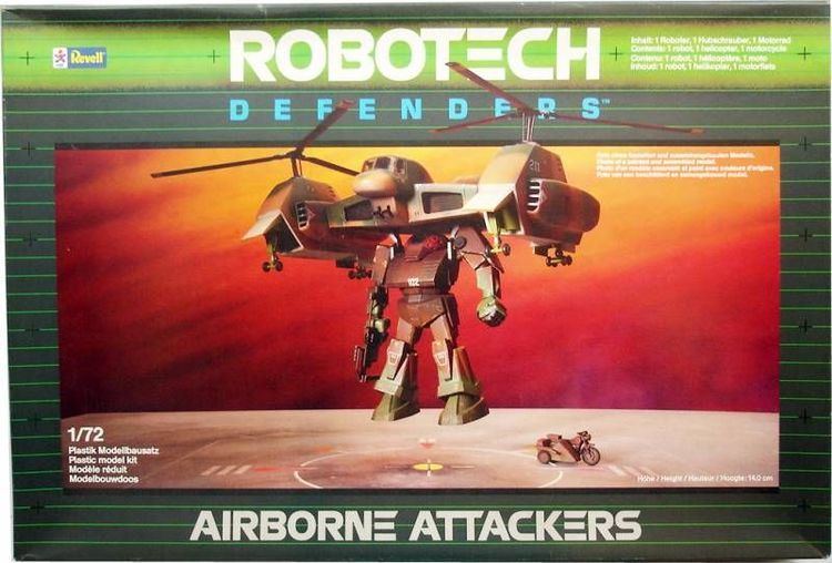 Robotech Defenders Defenders Ceji Revell Airborne Attackers 172 Scale Model Kit