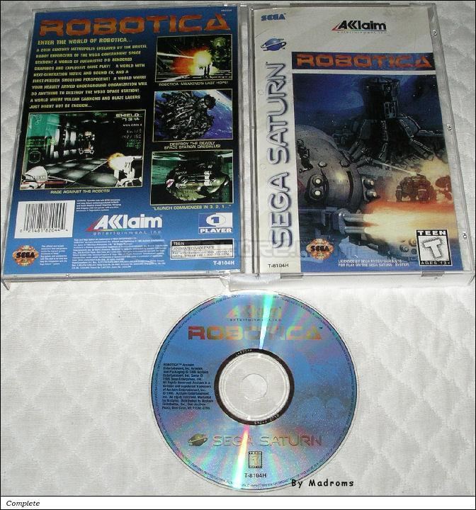 Robotica (video game) Robotica Sega Saturn United States of America T8104H Game