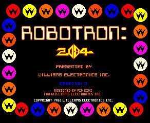 Robotron: 2084 Robotron 2084 Videogame by Williams Electronics Inc 19671985