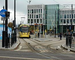 Rochdale Town Centre tram stop httpsuploadwikimediaorgwikipediacommonsthu
