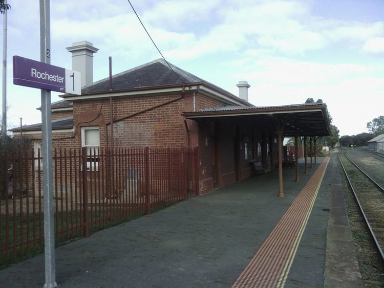 Rochester railway station, Victoria