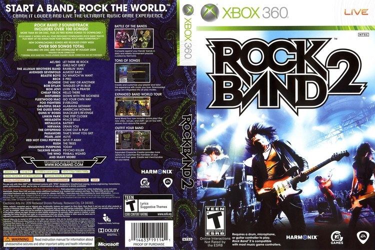Rock Band 2 ROCK BAND 2 SongList Complete Setlist to EXPORT ROCK BAND 4 YouTube