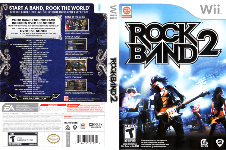 Rock Band 2 SZAE69 Rock Band 2