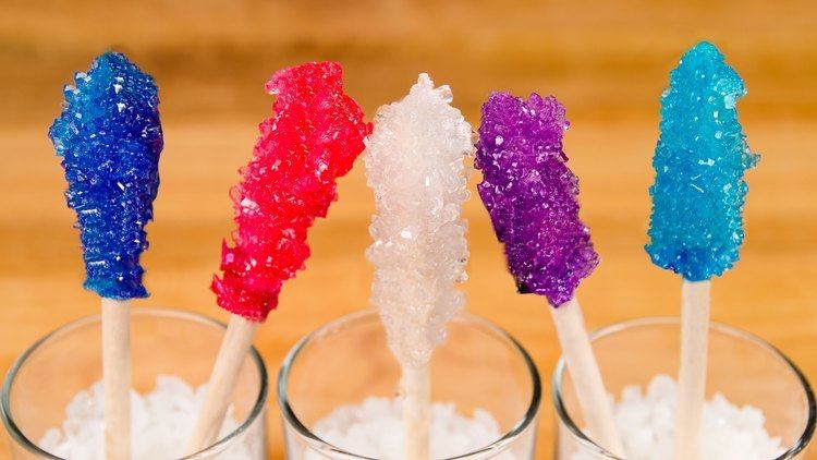 Rock candy How to Make Rock Candy No Bake Recipe from Cookies Cupcakes and