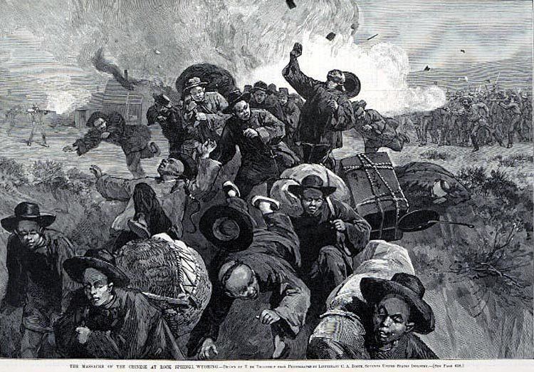 Rock Springs massacre The Chinese Experience in 19th Century America Lesson 3
