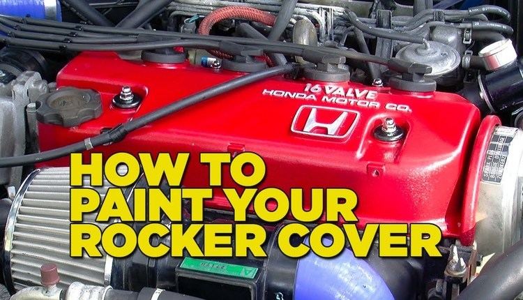 Rocker cover Mighty Car Mods How To Paint Your Rocker Cover YouTube
