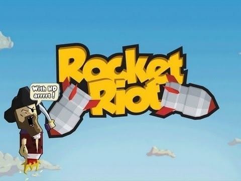 Rocket Riot Rocket Riot Free Game Review Gameplay Trailer for iPhoneiPad