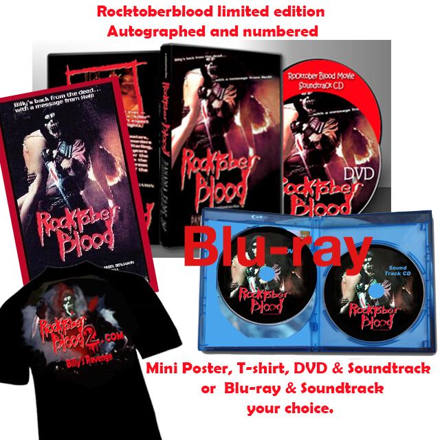 Rocktober Blood Rocktober Blood Limited Edition Bluray Appears to be from 1 VHS