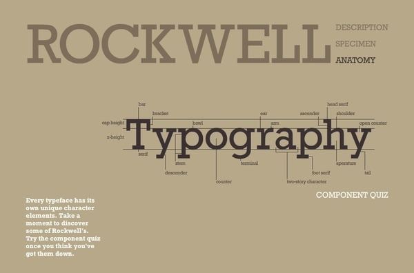 Rockwell (typeface) 1000 images about rockwell on Pinterest Type design Behance and