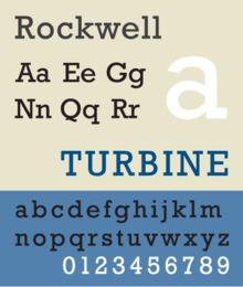 Rockwell (typeface) httpsuploadwikimediaorgwikipediacommonsthu