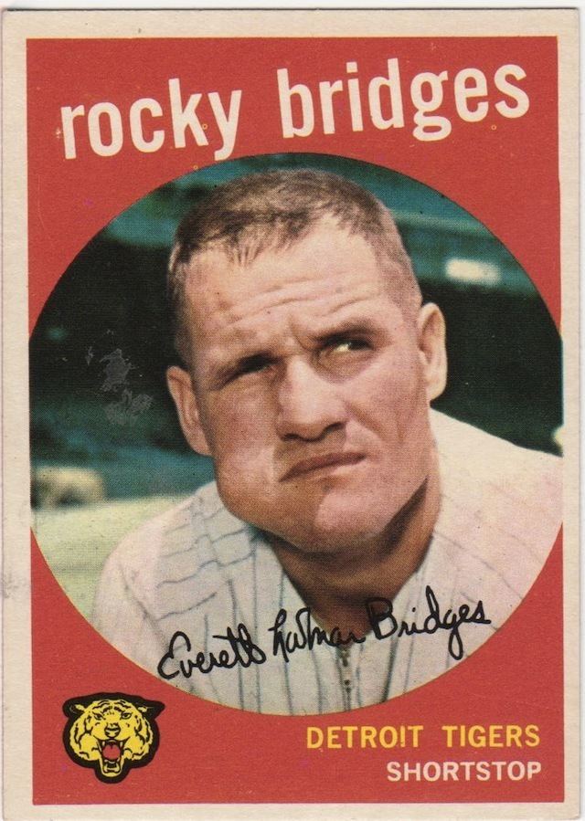Rocky Bridges Four Rocky Bridges baseball cards and the implications