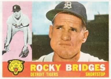 Rocky Bridges Routine Moments in Baseball History Rocky Bridges Draws a