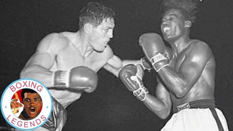 Rocky Castellani Sugar Ray Robinson vs Rocky Castellani Highlights 19550722