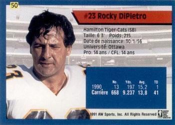 Rocky Dipietro The Trading Card Database Hamilton TigerCats Gallery