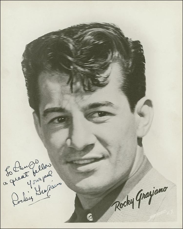 Rocky Graziano BirthFactxDeathCalendar Graziano Rocky