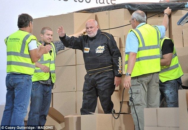 Rocky Taylor Britains oldest stuntman Rocky Taylor survives 40ft plunge from