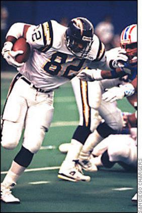 Rod Bernstine Where are they now Rod Bernstine Los Angeles Chargers