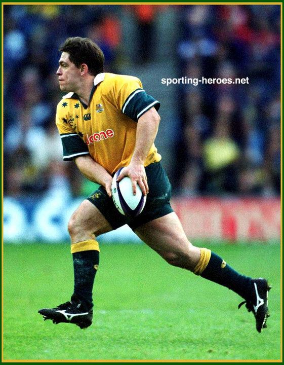 Rod Kafer Rod KAFER International Rugby Caps for Australia Australia