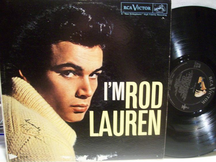 Rod Lauren ROD LAUREN LP SIGNED AUTOGRAPH IM ROD LAUREN ROCK N ROLL 1961