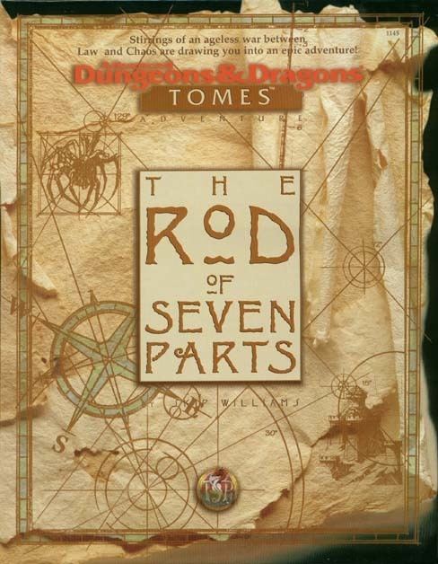 Rod of Seven Parts TSR Dungeons amp Dragons Archive Tomes The Rod of Seven Parts