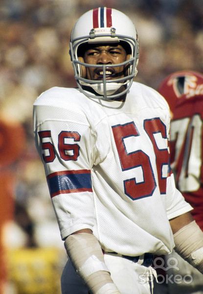 Rod Shoate Dec 4 1977 New England Patriots linebacker Rod Shoate 56 on the