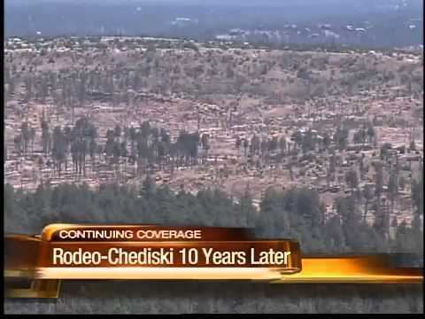 Rodeo–Chediski Fire RodeoChediski fire marks 10 years YouTube