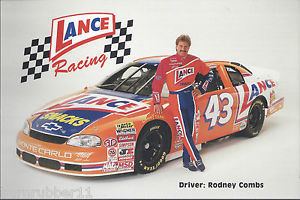 Rodney Combs 1997 RODNEY COMBS 034LANCE SNACKS034 43 NASCAR BUSCH SERIES