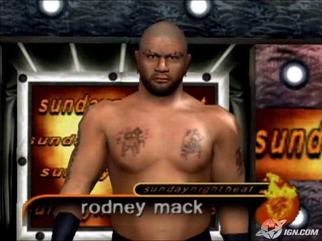Rodney Mack Rodney Mack The WWE Games Bible