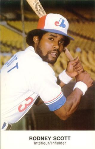 Rodney Scott (baseball) Rodney Scott Gallery The Trading Card Database