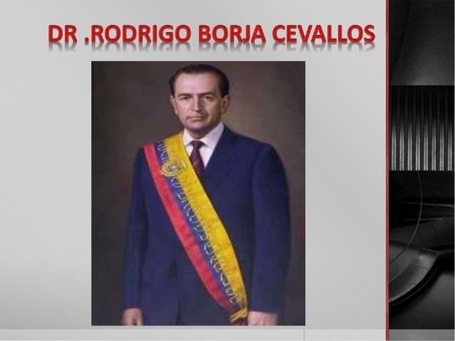 Rodrigo Borja Cevallos Rodrigo borja
