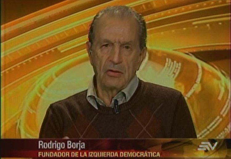 Rodrigo Borja Cevallos Borja la refundacin de la ID est a cargo de las nuevas