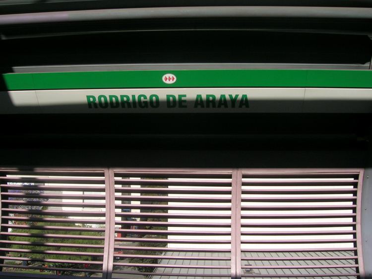 Rodrigo de Araya metro station